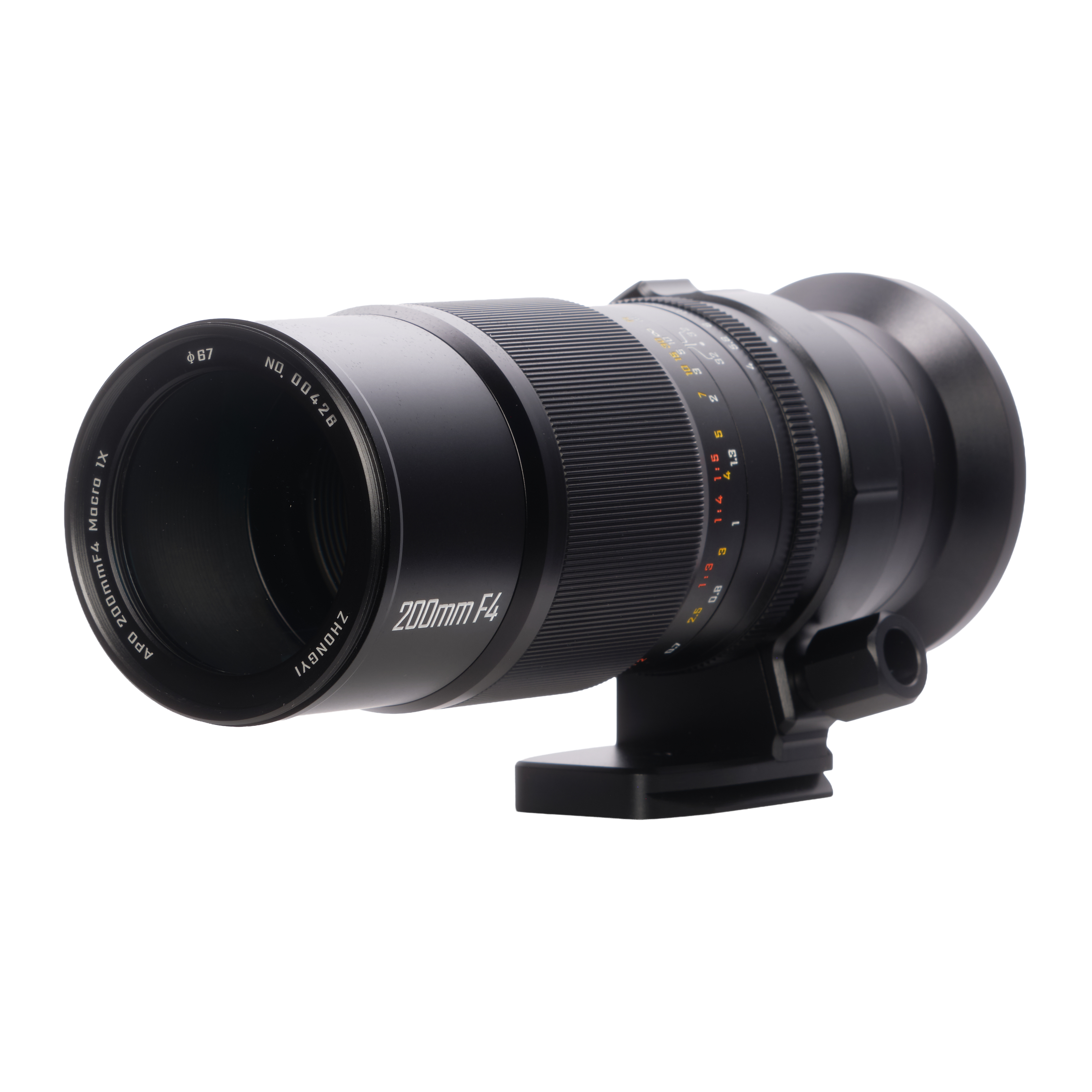 Mitakon Zhongyi 200mm f/4 APO Macro 1x Lens for FUJIFILM X-Mount, Black | 67