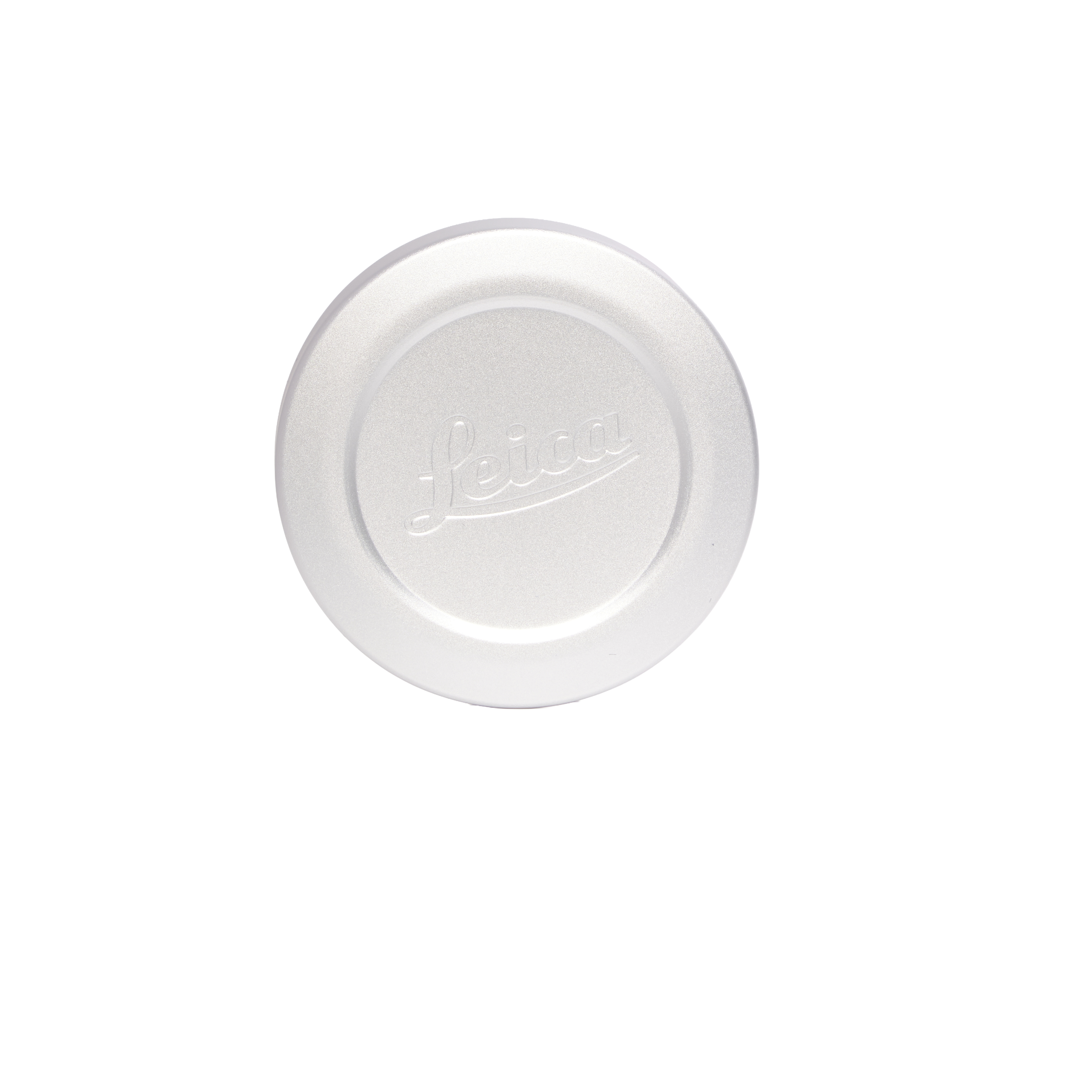 Leica Front Lens Cap for Summarit-M 35/50/75/90mm f/2.4, Slip-On, Silver Anodized Finish (14021)