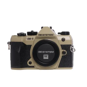 OM SYSTEM OM-5 II Mirrorless MFT (Micro Four Thirds) Camera Body, Sand Beige {20.4MP}
