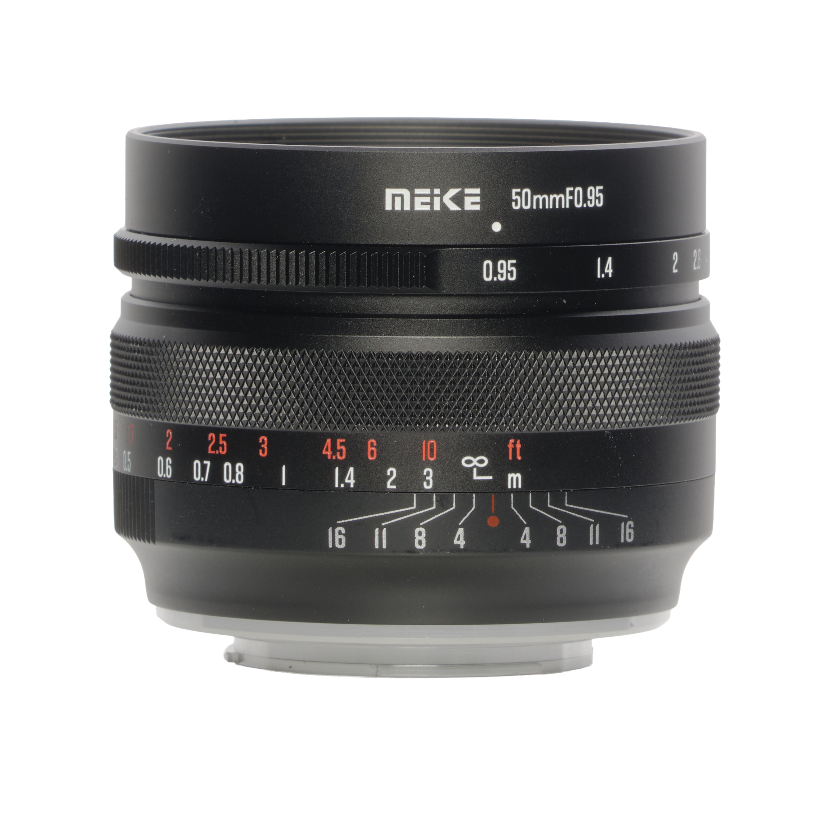 Meike 50mm f/0.95 Manual APS-C Lens for FUJIFILM X-Mount, Black | 62