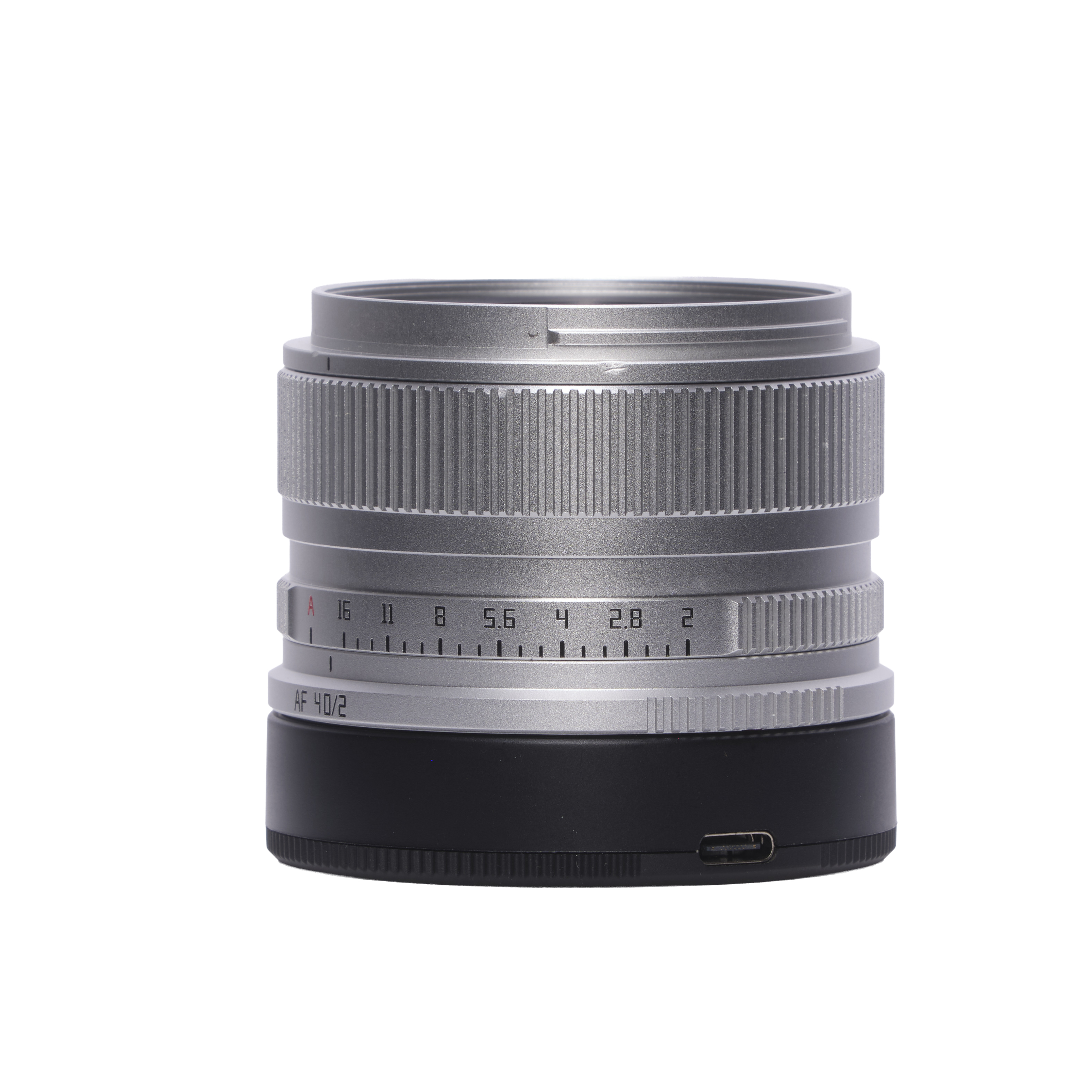 TTArtisan AF 40mm f/2 Full-Frame Autofocus Lens for Leica L-Mount, Silver | 52