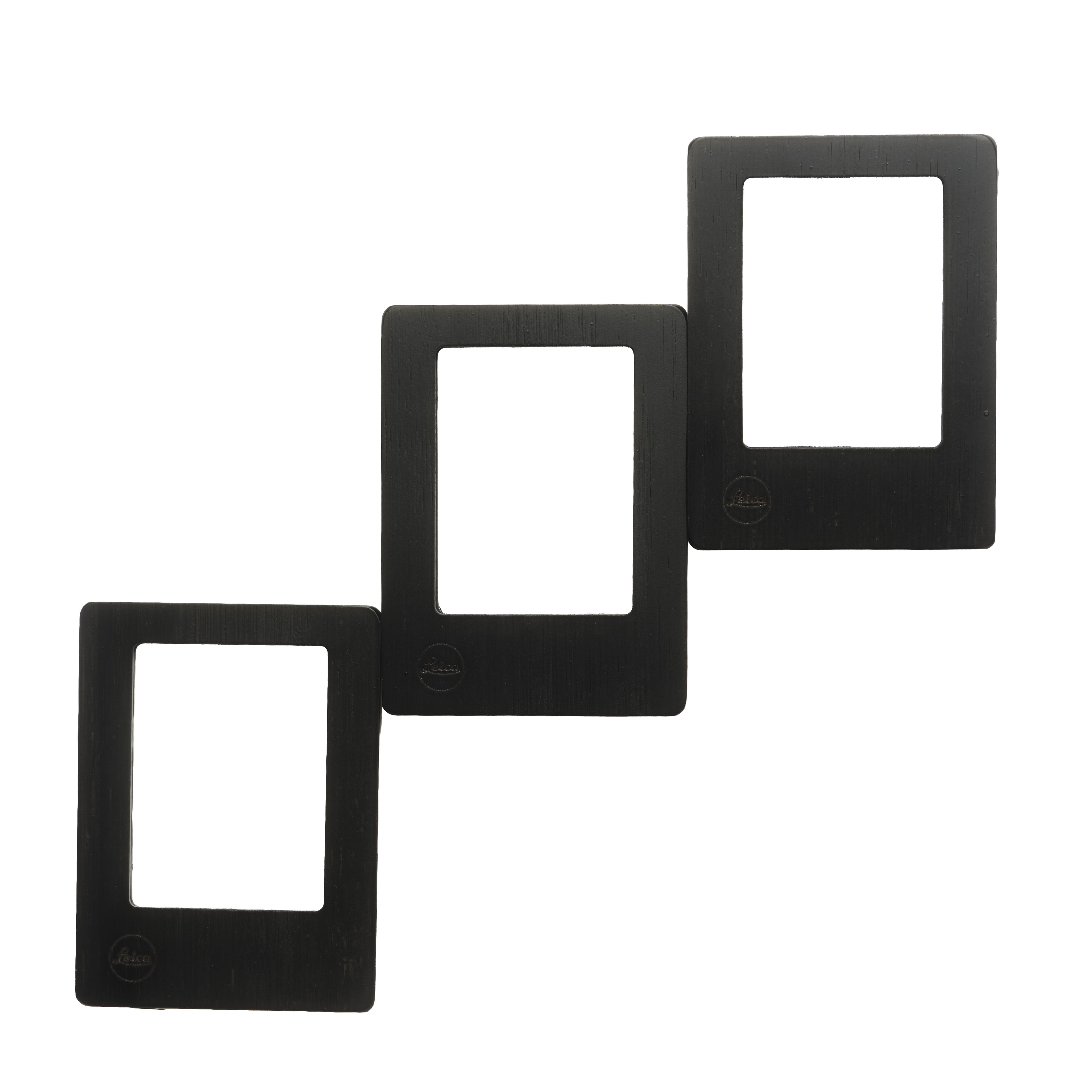 Leica Magnet Frame Set for SOFORT, Black Bamboo (Set of 3) 19667