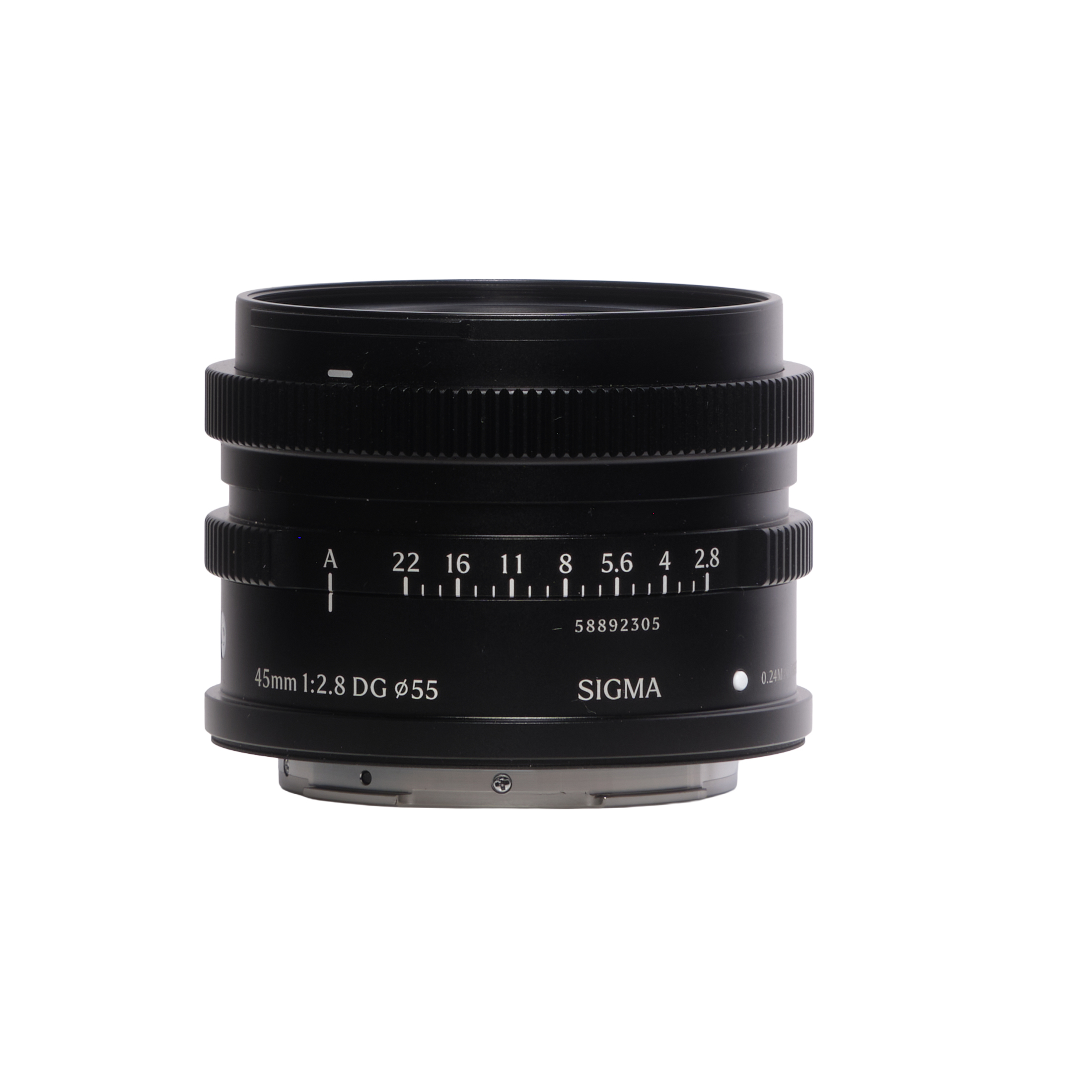 Sigma 45mm f/2.8 DG C (Contemporary) Full-Frame Autofocus Lens for Leica L-Mount, Black | 55