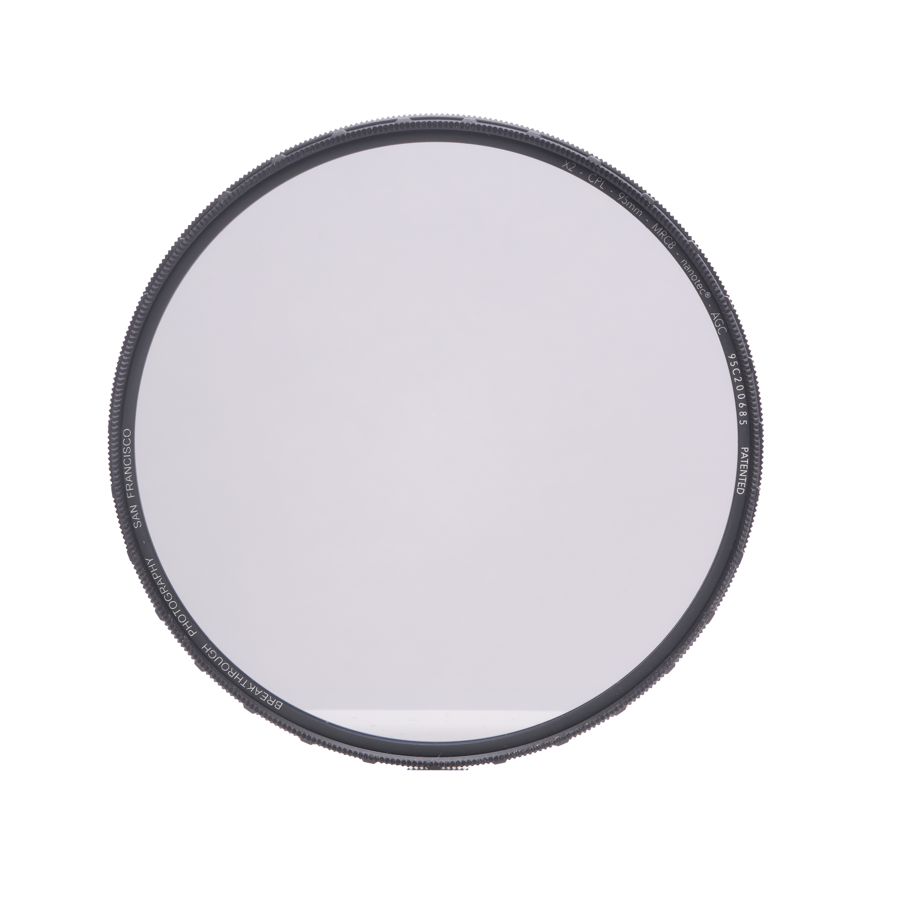 Breakthrough Photography 95mm Circular Polarizing X2 CPL MRC8 nanotec AGC Filter