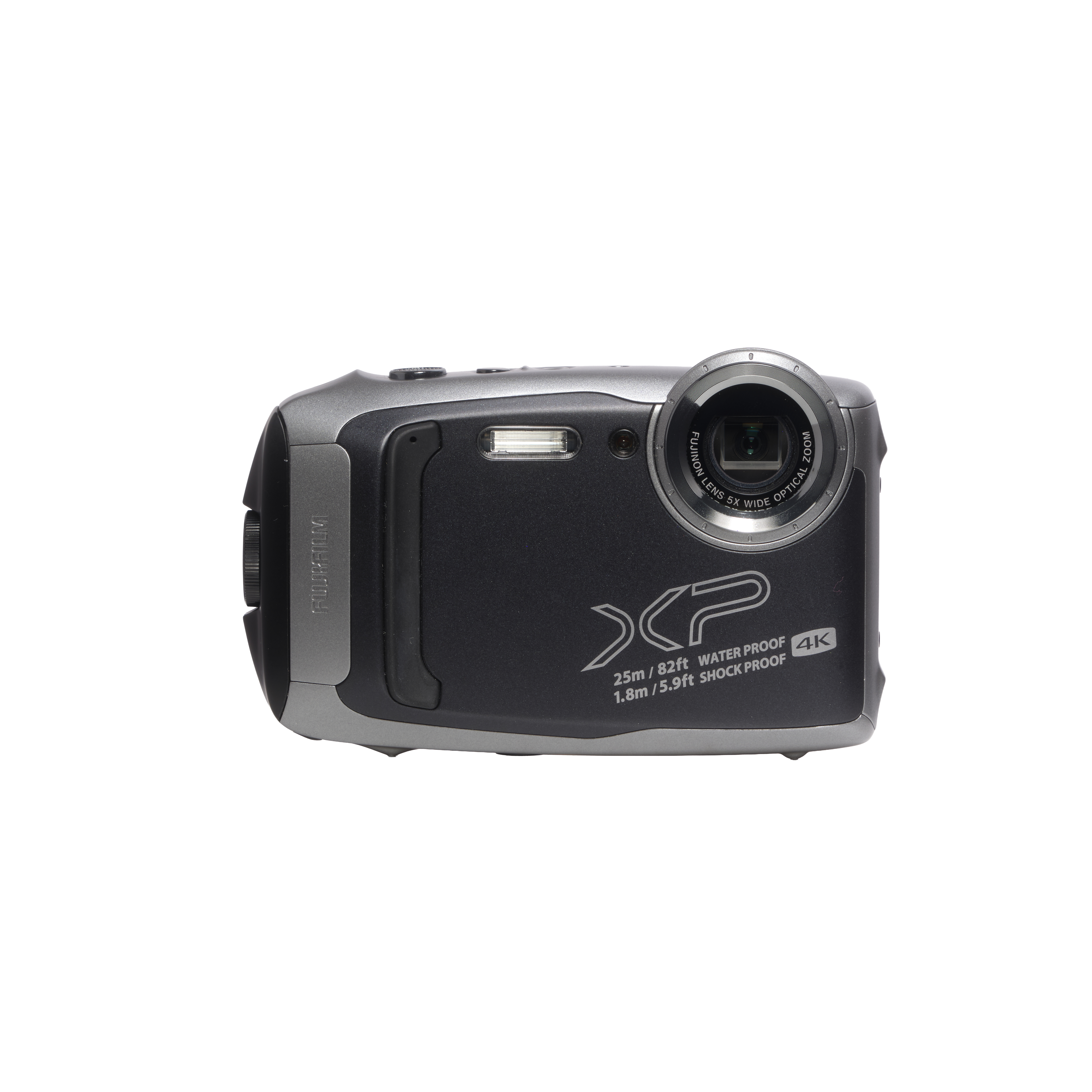 Fujifilm FinePix XP140 Digital Camera, Dark Silver | 16.4MP