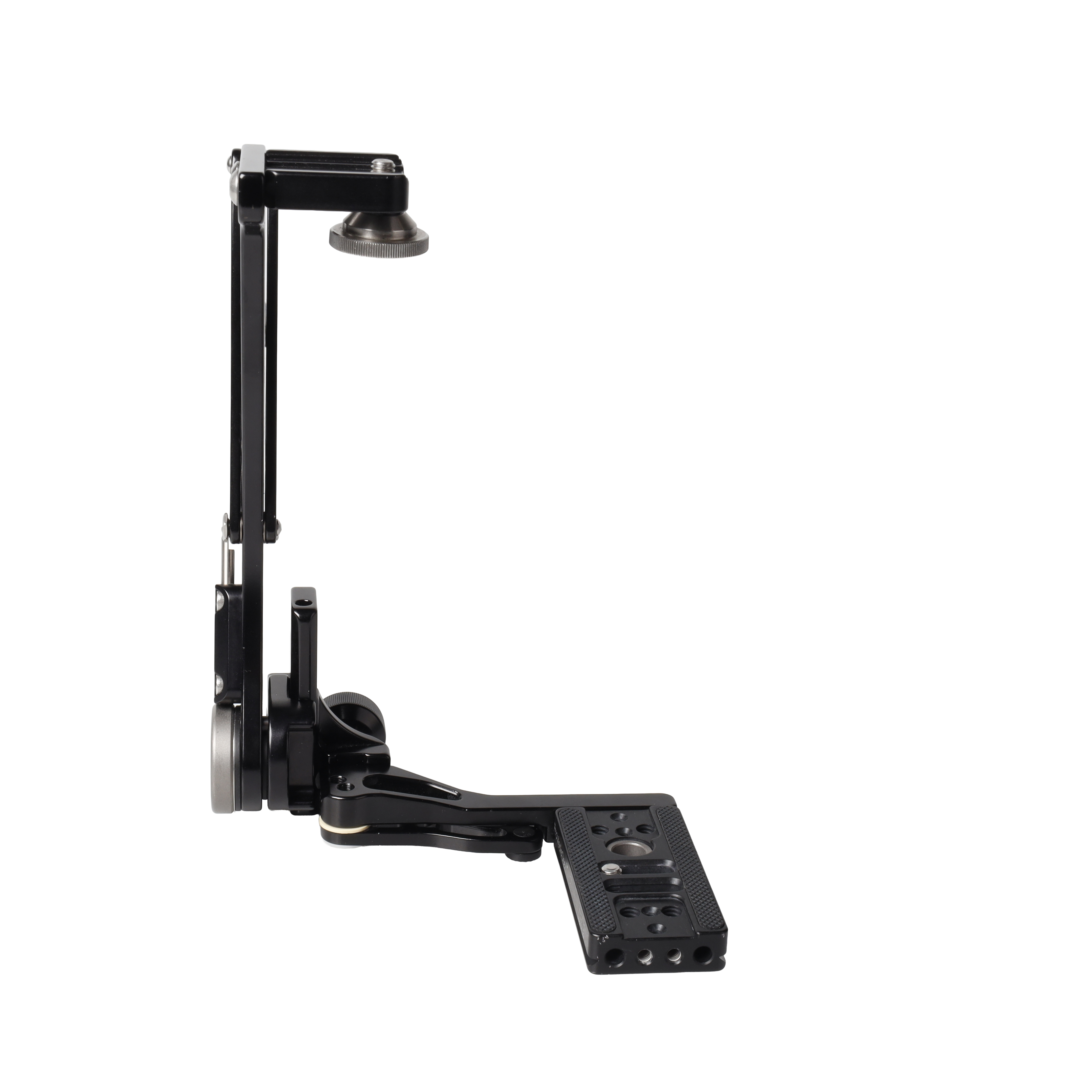 ProMediaGear BBXv2 Boomerang Flash Bracket with PBX3 Bracket Plate, Black, Right-Handed