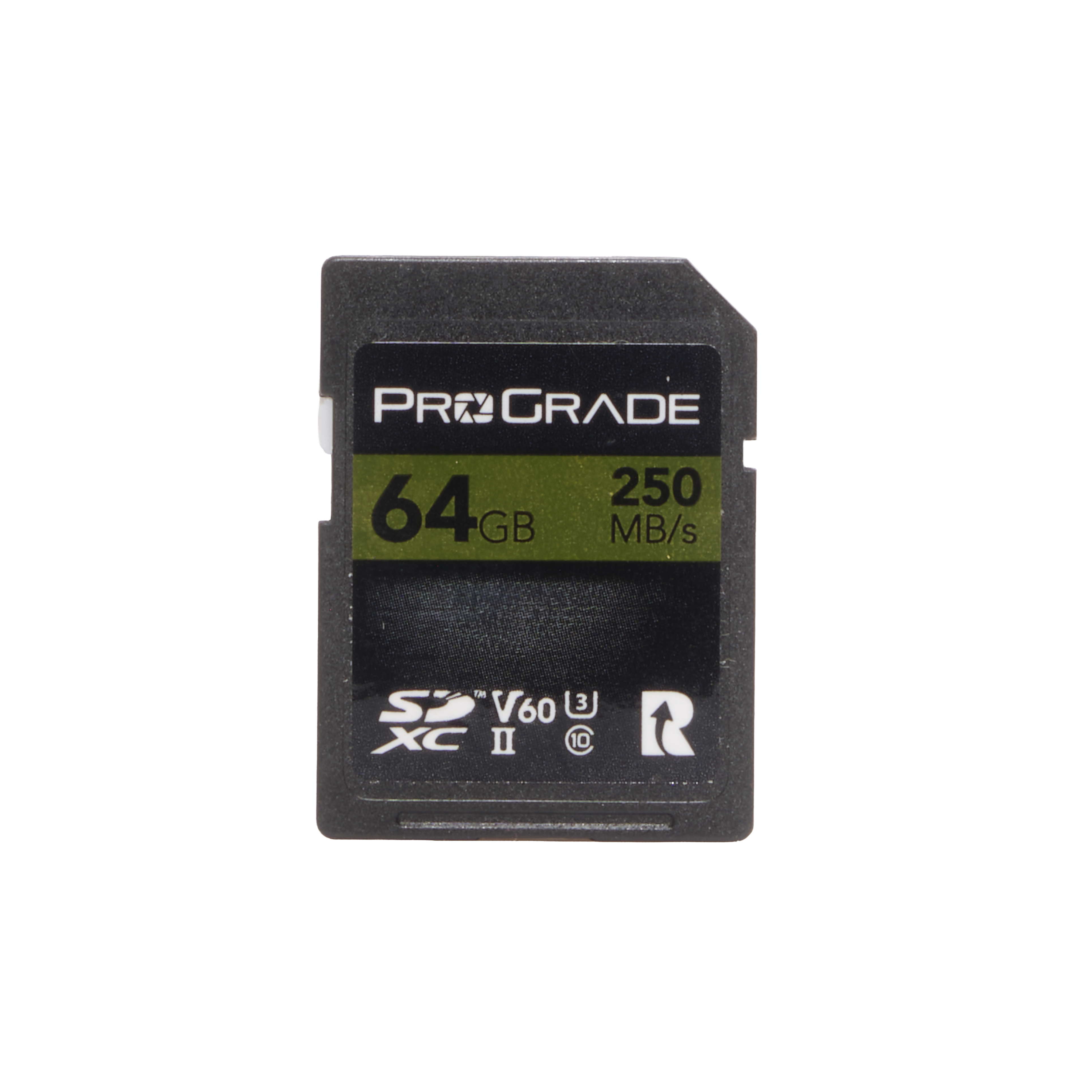 ProGrade Digital 64GB SDXC 250MB/s UHS-II U3 Class 10 Memory Card