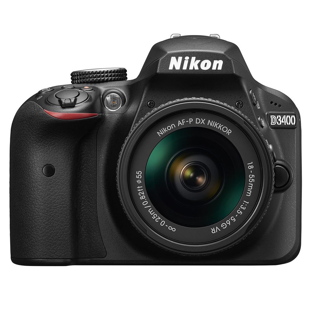 Nikon D3400 DSLR Camera Body, Black | 24.2MP