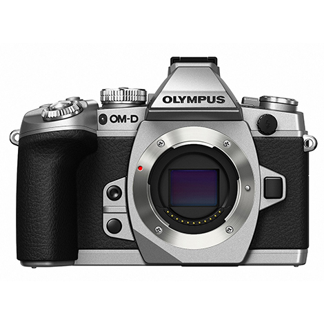 Olympus OM-D E-M1 Mirrorless MFT (Micro Four Thirds) Camera Body, Silver | 16.3MP