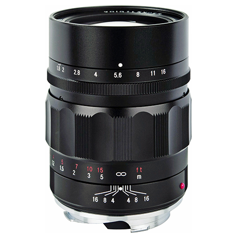 Voigtlander 75mm f/1.8 Heliar Classic Leica M-Mount Lens, Black (52)