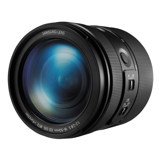 Samsung 16-50mm F/2-2.8 S ED OIS I-Function Black Lens (72)