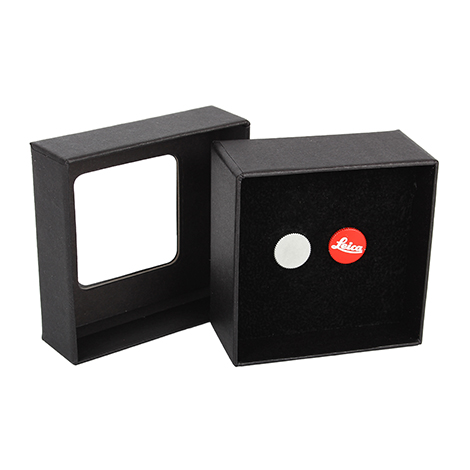 Leica Soft Release Button, Red (0.5 in.) 14010