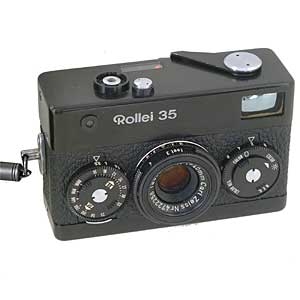 Rollei 35 40mm f/3.5 Tessar Camera, Made in Germany, Black | 24