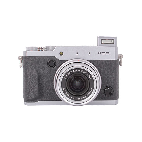 Fujifilm X30 Digital Camera, Silver | 12MP