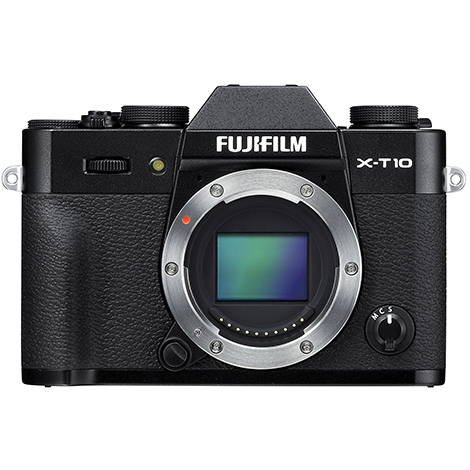 FUJIFILM X-T10 Mirrorless Camera Body, Black | 16.3MP