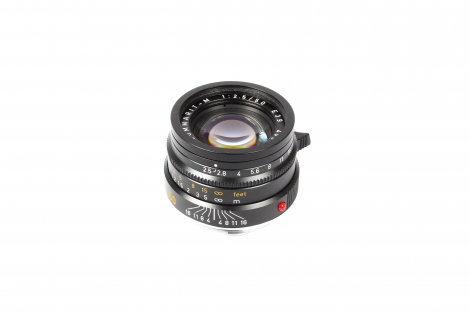 Leica 50mm f/2.5 Summarit-M M-Mount Lens with Protection Ring, Made in Germany, Black, 6-Bit | 39 | 11644