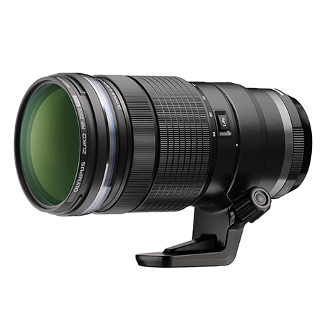 Olympus 40-150mm f/2.8 PRO M.Zuiko Digital Autofocus Lens for MFT (Micro Four Thirds), Black | 72 | with Tripod Collar