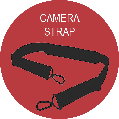 Leica Silicone Adjustable Neck Strap for Leica T, Black (18811)