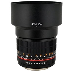 Rokinon 85mm f/1.4 AS IF UMC Manual Focus Lens for Fujifilm X-Mount | 72