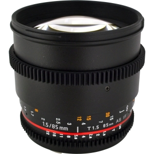 Rokinon Cine 85mm T1.5 AS IF UMC Manual Lens for Sony E-Mount | 72