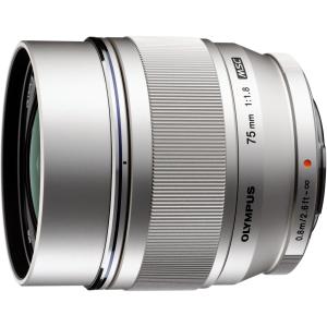 Olympus 75mm f/1.8 M.Zuiko Digital ED MSC Autofocus Lens for MFT (Micro Four Thirds) Silver | 58