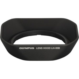 Olympus LH-55B Lens Hood for 12-50mm f/3.5-6.3 Micro Four Thirds, Black
