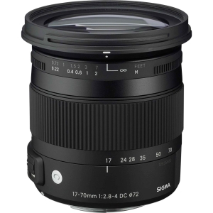 Sigma 17-70mm f/2.8-4 DC (Macro) OS HSM C (Contemporary) AF Lens for Nikon APS-C DSLR | 72