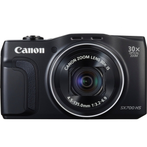 Canon PowerShot SX700 HS Digital Camera, Black | 16MP