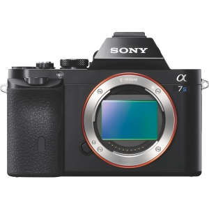 Sony a7S Mirrorless Camera Body, Black | 12.2MP