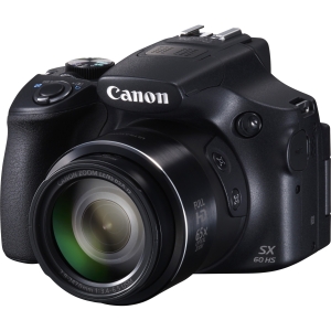 Canon PowerShot SX60 HS Digital Camera, Black | 16.1MP
