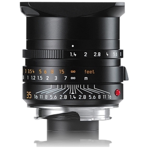 Leica 35mm f/1.4 Summilux-M ASPH. (FLE) M-Mount Lens, Germany, Black, 6-Bit | E46 | 11663