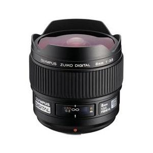 Olympus Zuiko Digital 8mm f/3.5 ED Fisheye AF Lens for Four Thirds System (requires mount adapter for use on MFT)
