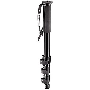 Manfrotto 680B Monopod, Black, 4-Section, 20-60"