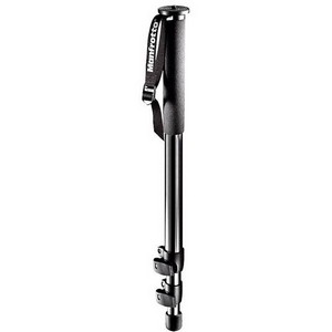 Manfrotto 681B Monopod Black, 3-Section, 26.4-63.4"