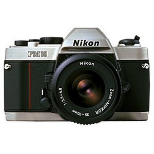 Nikon FM10 35mm Camera Body, Champagne